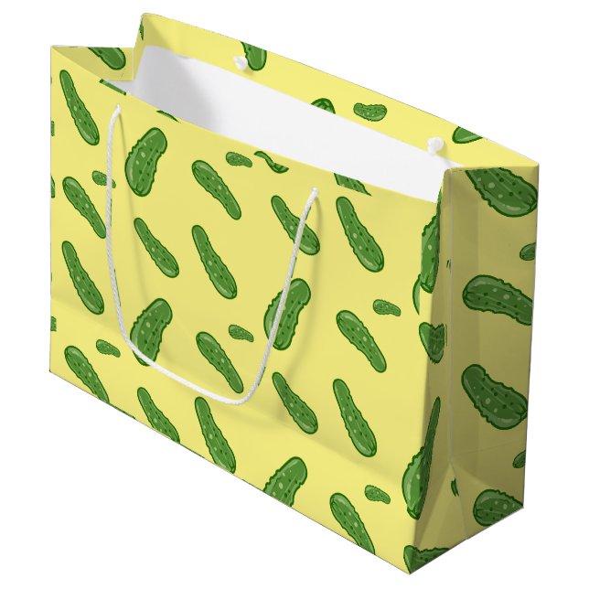 Dill With It Design - Gift Bag - Large (Front Angled)