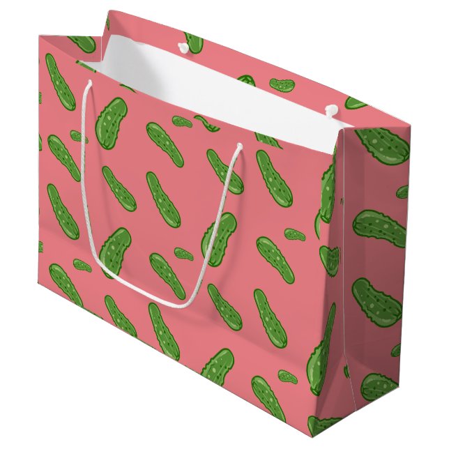 Dill With It Design - Gift Bag - Large (Front Angled)