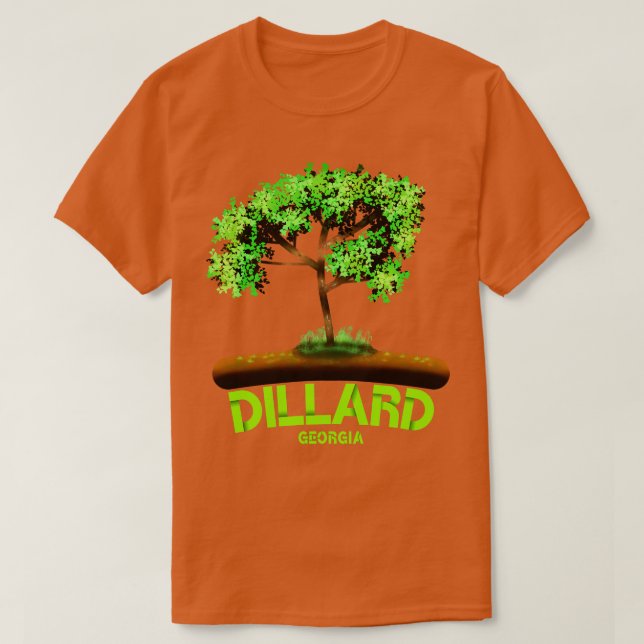 Dillard Georgia 5 T-Shirt (Design Front)