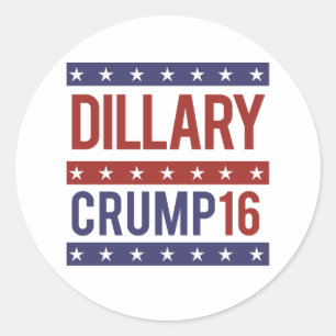 Dillary Crump 16 - - Classic Round Sticker