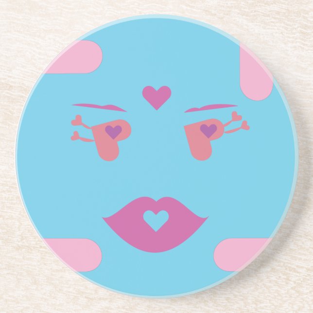 Dilli, The Blue Sponap Coaster.ai Coaster (Front)