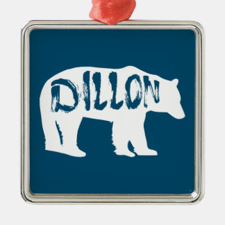 Dillon Colorado Bear Metal Tree Decoration