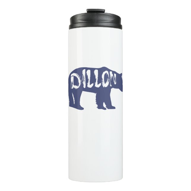 Dillon Colorado Bear Thermal Tumbler (Front)
