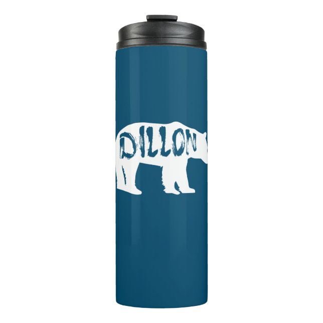 Dillon Colorado Bear Thermal Tumbler (Front)