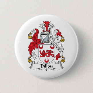 Dillon Family Crest 6 Cm Round Badge