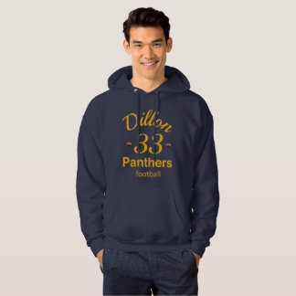 Dillon Panthers Football Hoodie # 33
