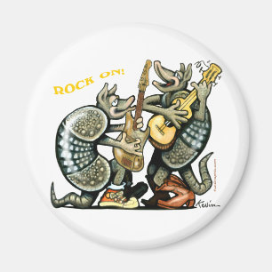 Dillos Rock Magnet