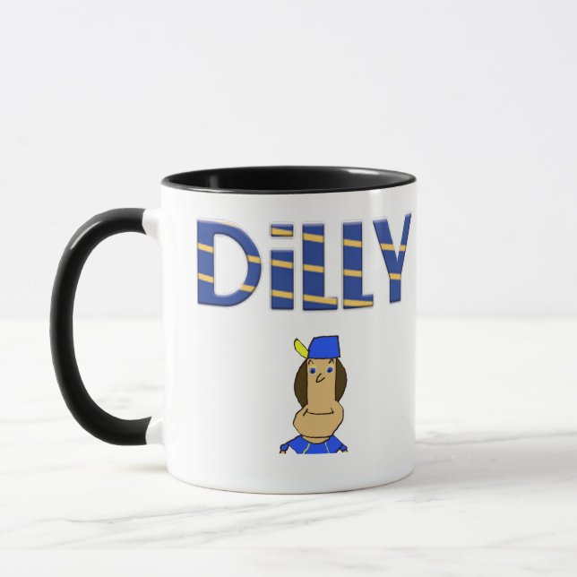 Dilly Combo Coffee Mug 11 0z (Left)