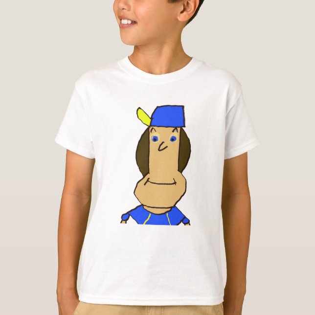 Dilly Kid's T-Shirt White (Front)