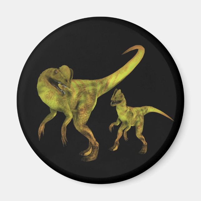 Dilophosaurus Magnet (Front)