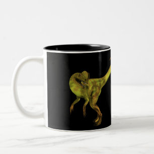 Dilophosaurus Two-Tone Coffee Mug