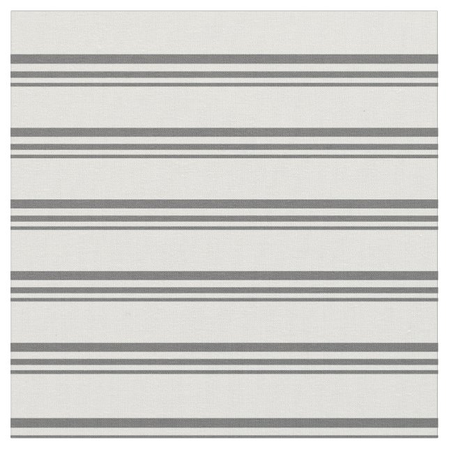 Dim Grey and Light Cyan Striped/Lined Pattern Fabric (Close Up)