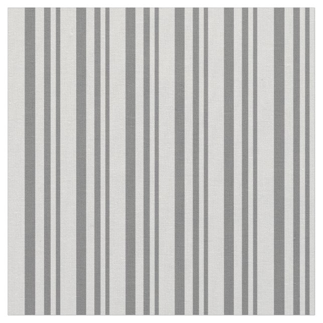 Dim Grey and Light Grey Striped/Lined Pattern Fabric (Close Up)