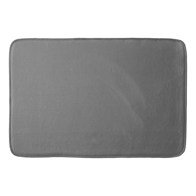 Dim Grey Bath Mat (Front)
