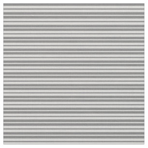 Dim Grey & Light Grey Lines Fabric