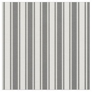 Dim Grey & Light Yellow Coloured Stripes Fabric