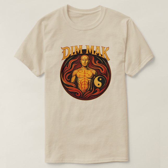 Dim Mak - The Death Touch - Mens/Womens T-Shirt (Design Front)