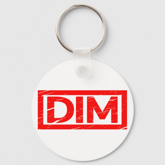 Dim Stamp Key Ring (Front)