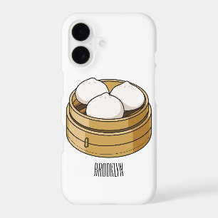 Dim sum cartoon illustration