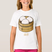 Dim sum cartoon illustration
