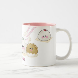 Dim Sum Cup!!! Two-Tone Coffee Mug