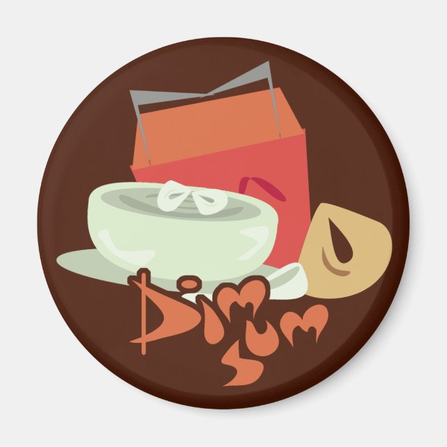 Dim Sum! Magnet (Front)