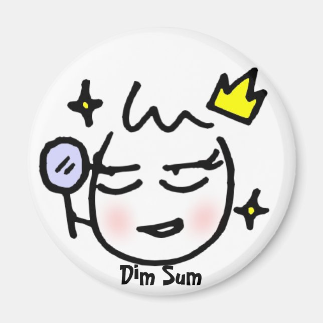 Dim Sum Magnet (Front)