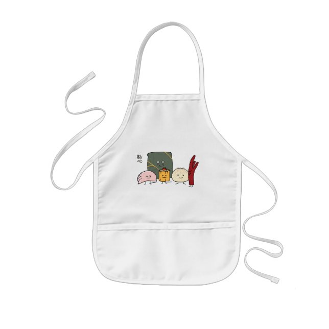 Dim Sum Pork Bao Shaomai Chinese dumpling Buns Bun Kids Apron (Front)
