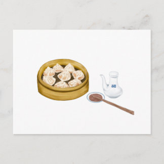 Dim Sum | XiaoLongBao | 小笼包 Postcard