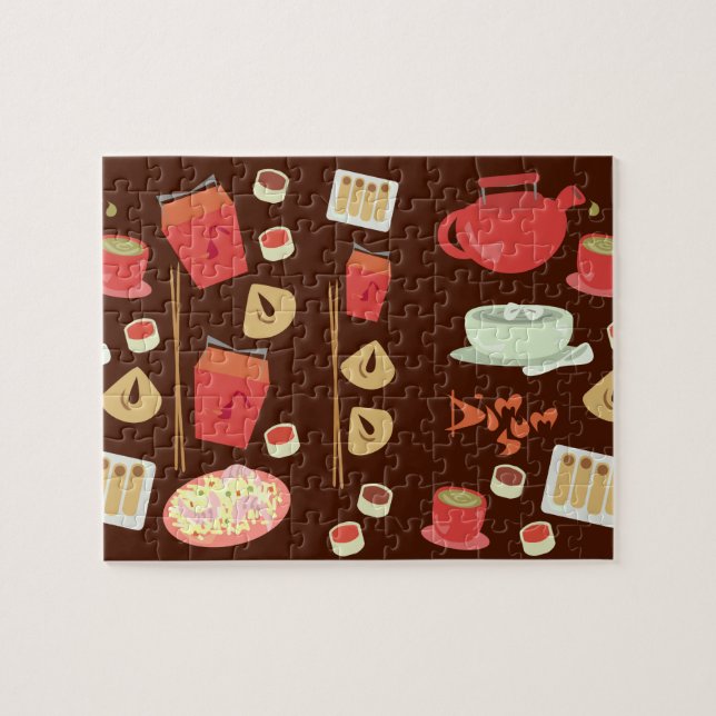 Dim Sum Yum Jigsaw Puzzle (Horizontal)