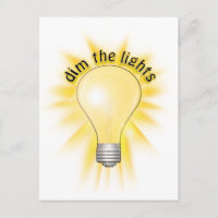 Dim the Lights - Lightbulb