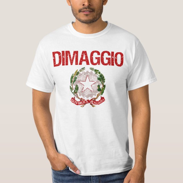 Dimaggio Italian Surname T-Shirt (Front)