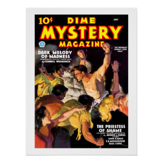 Dime Mystery Magazine (Jul, 1935) Poster