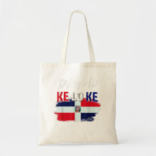 Dimelo Ke Lo Ke Dominican Republic Flag 711 Tote Bag
