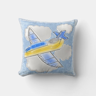 Dimensional Airplaine Cushion