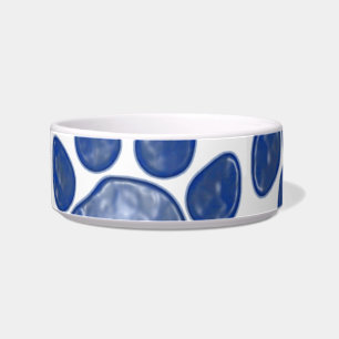 Dimensional Blue Pet Bowl