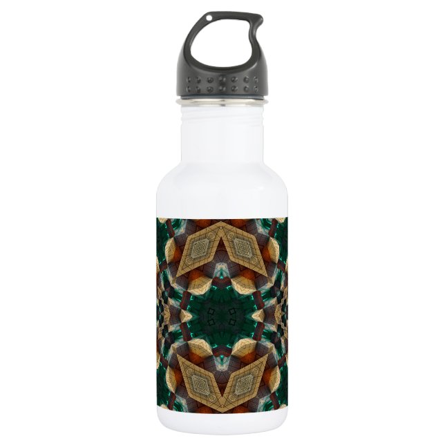 Dimensional Green 532 Ml Water Bottle (Front)