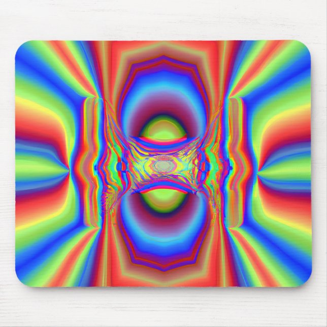 Dimensional Intersection Digital Art Mouse Pad (Front)
