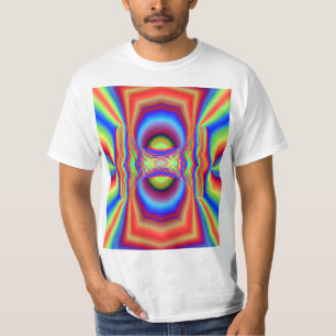 Dimensional Intersection Digital Art T-Shirt