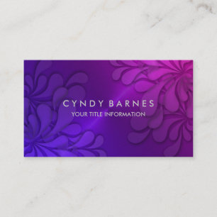 Dimensional Sheen Business Card