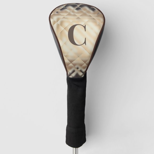 Dimensional Square-C Golf Head Cover (Front)