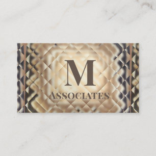 Dimensional Square-M Business Card
