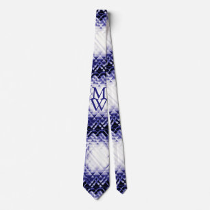 Dimensional Square-Navy-MW Tie