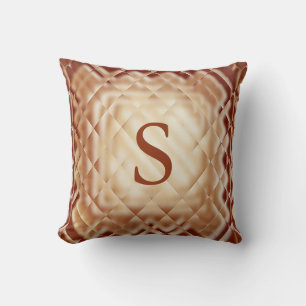 Dimensional Square-Red-S Cushion