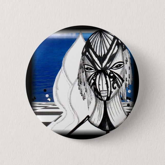 "Dimensions" 6 Cm Round Badge (Front)