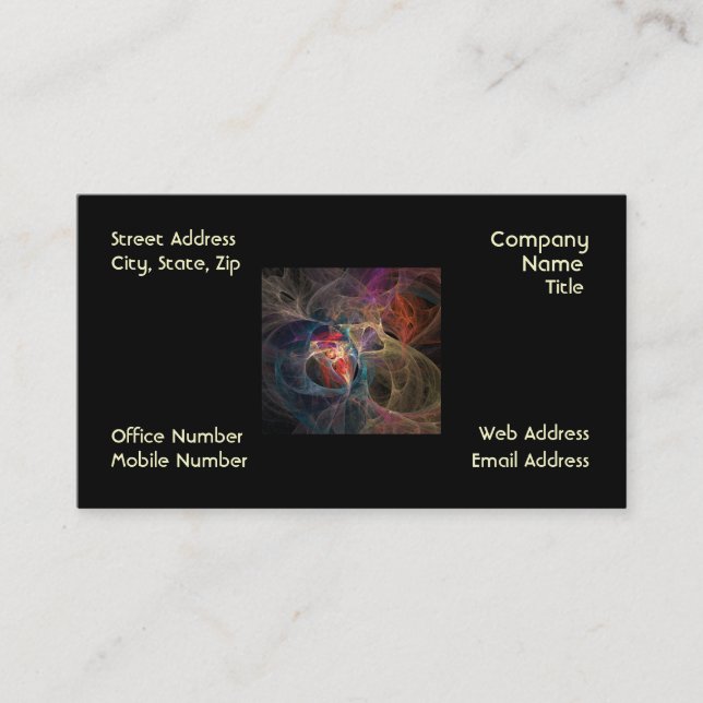 Dimensions Business Card (Front)