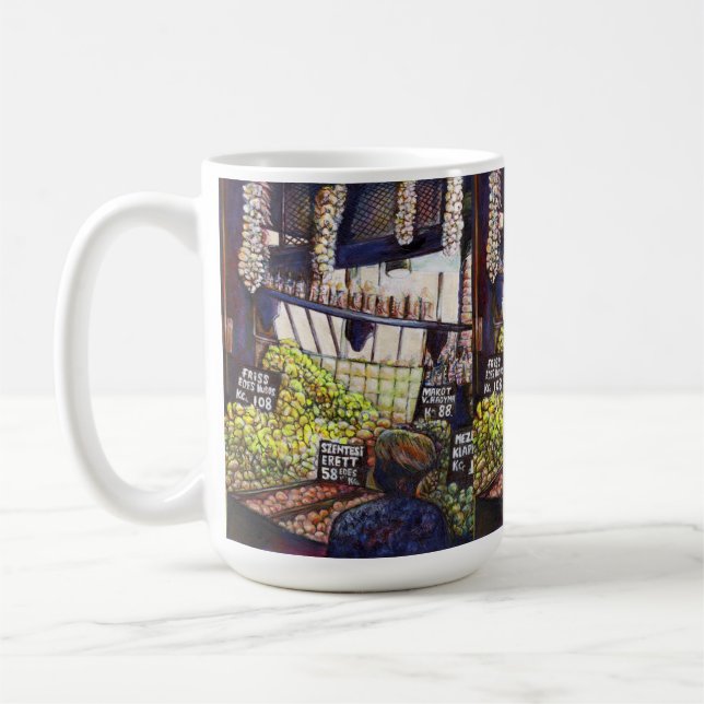 Dimensions of Curiosity Coffee Mug (Left)