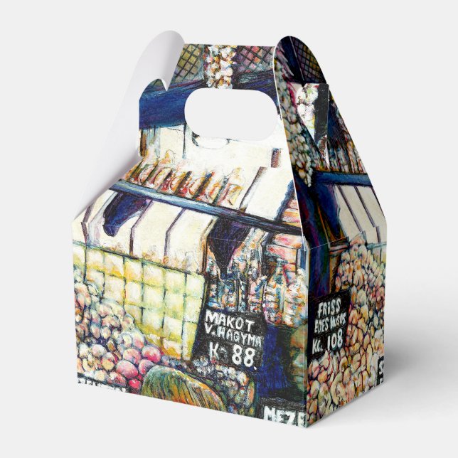 Dimensions of Curiosity Favour Box (Front Side)