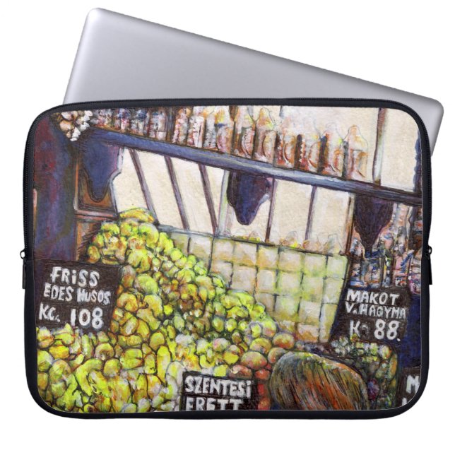 Dimensions of Curiosity Laptop Sleeve (Front)