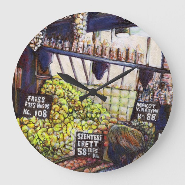 Dimensions of Curiosity Large Clock (Front)